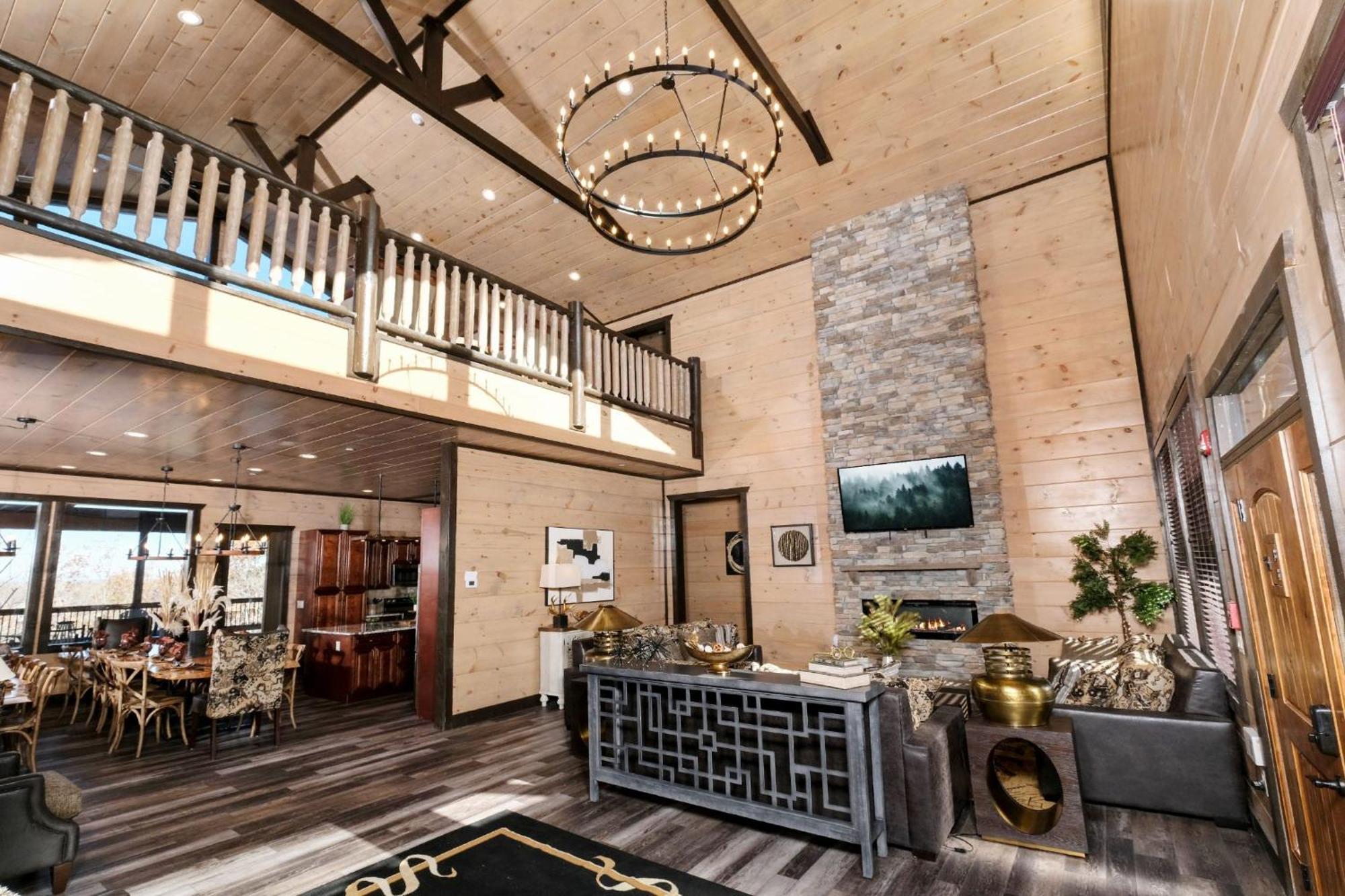Willa Swim And Gym Mansion Pigeon Forge Zewnętrze zdjęcie