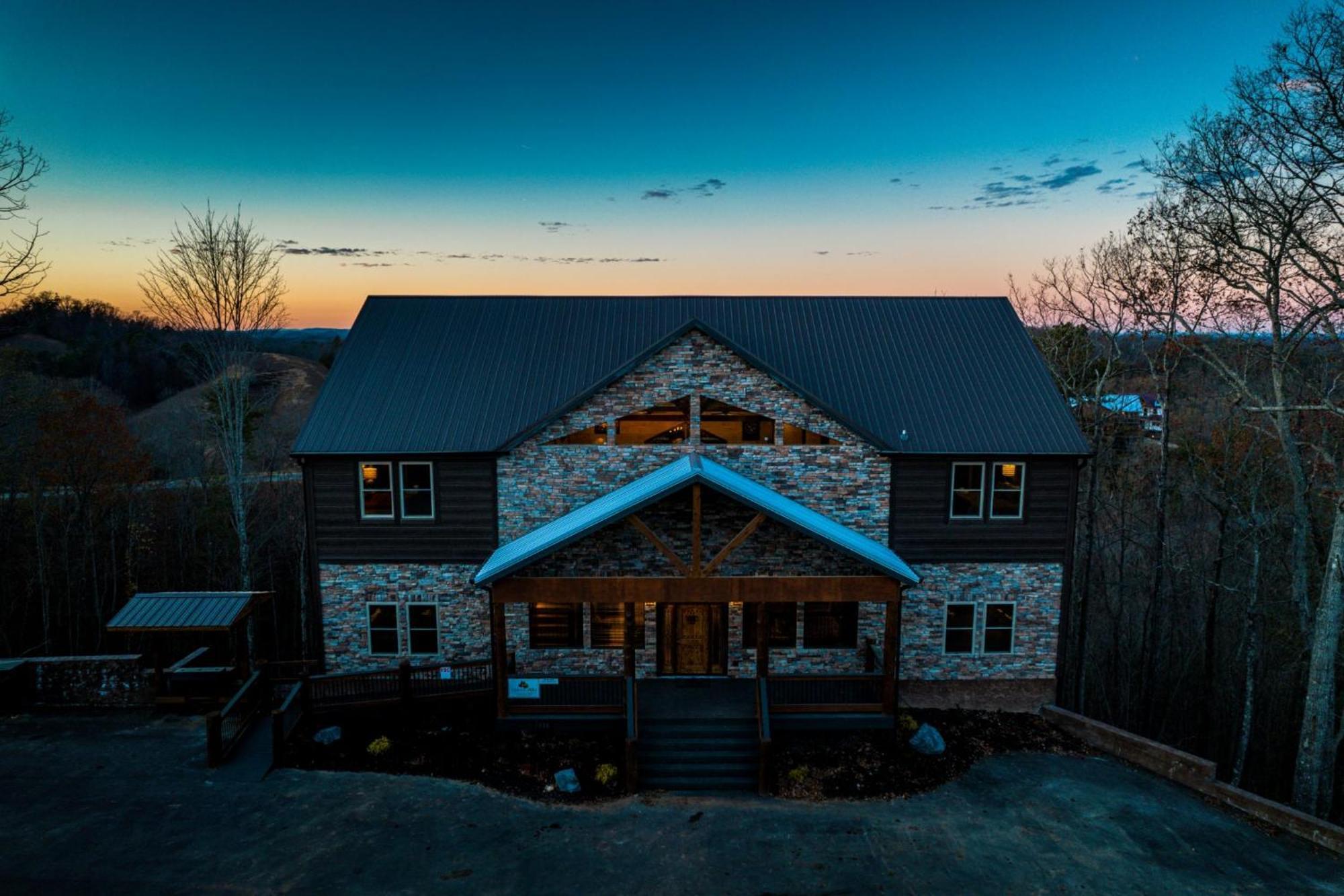 Willa Swim And Gym Mansion Pigeon Forge Zewnętrze zdjęcie