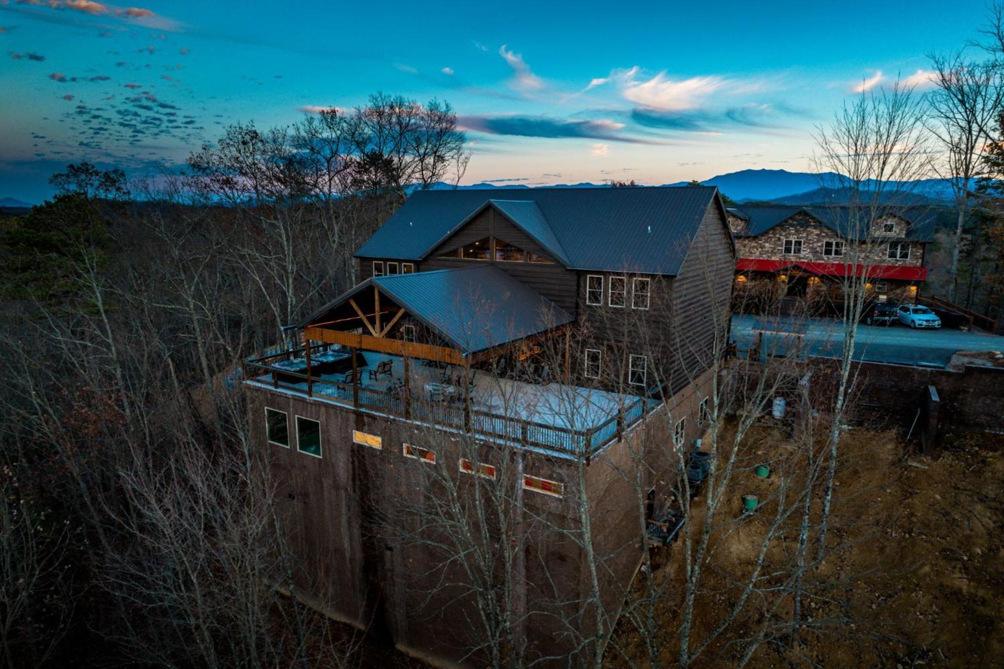 Willa Swim And Gym Mansion Pigeon Forge Zewnętrze zdjęcie