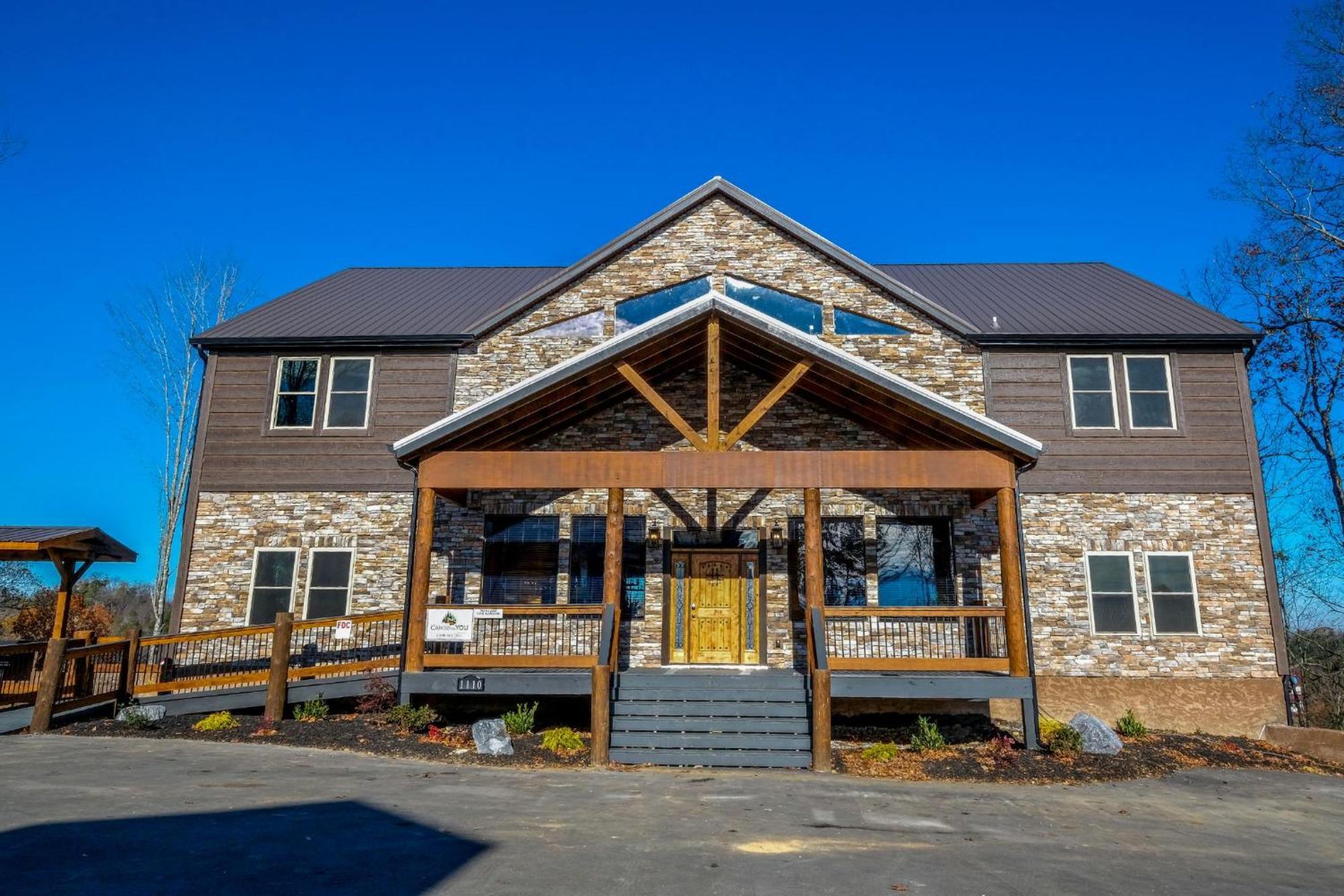 Willa Swim And Gym Mansion Pigeon Forge Zewnętrze zdjęcie