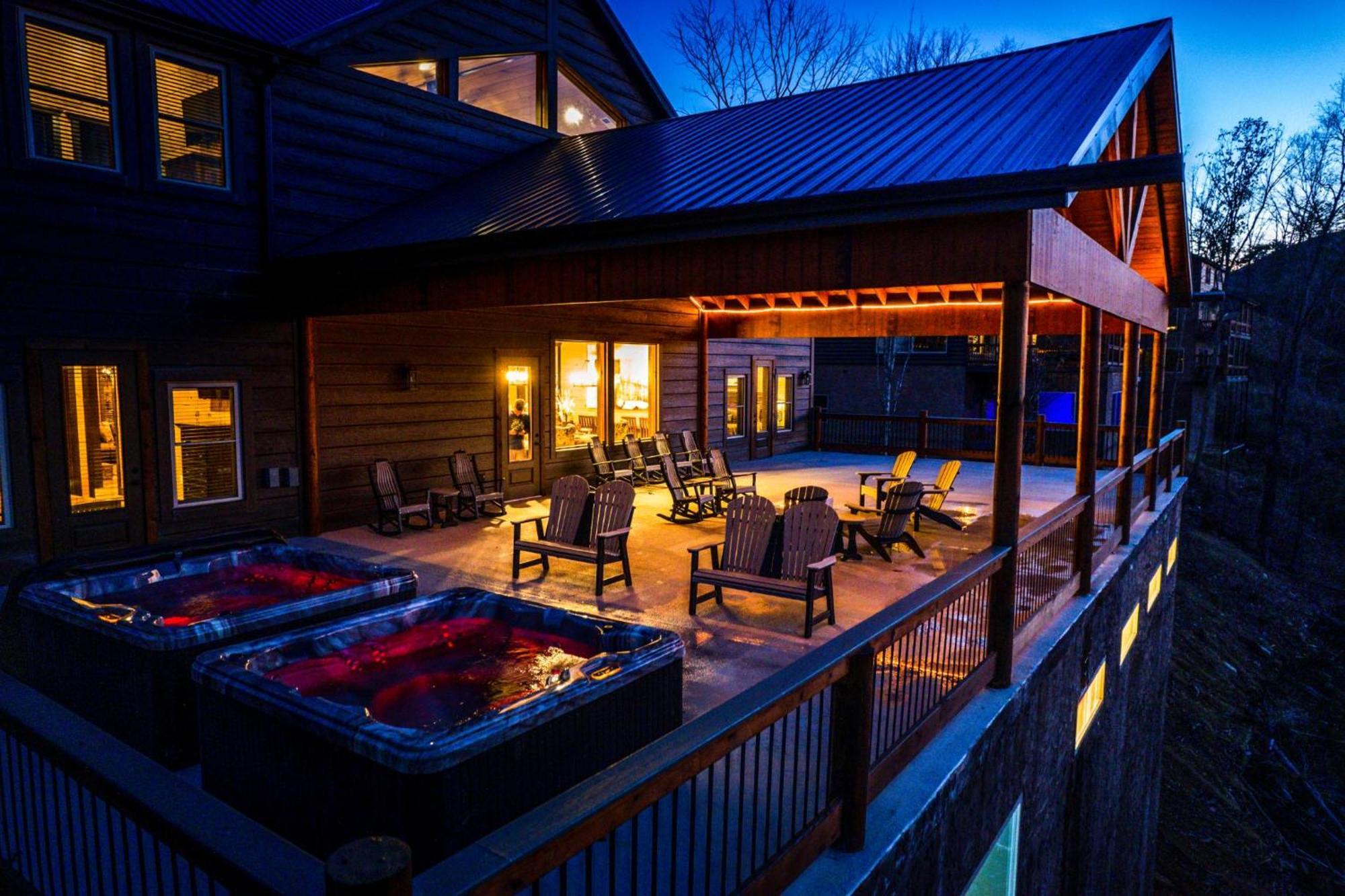Willa Swim And Gym Mansion Pigeon Forge Zewnętrze zdjęcie