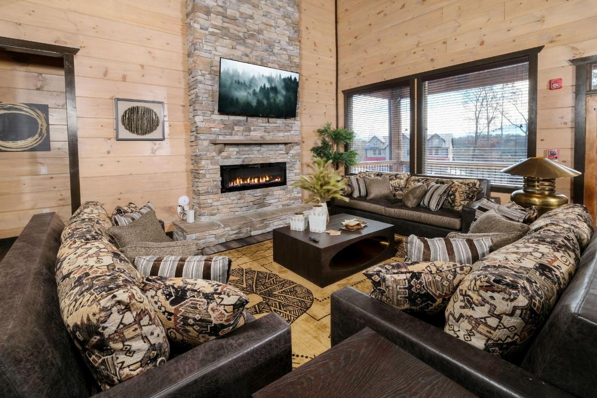 Willa Swim And Gym Mansion Pigeon Forge Zewnętrze zdjęcie
